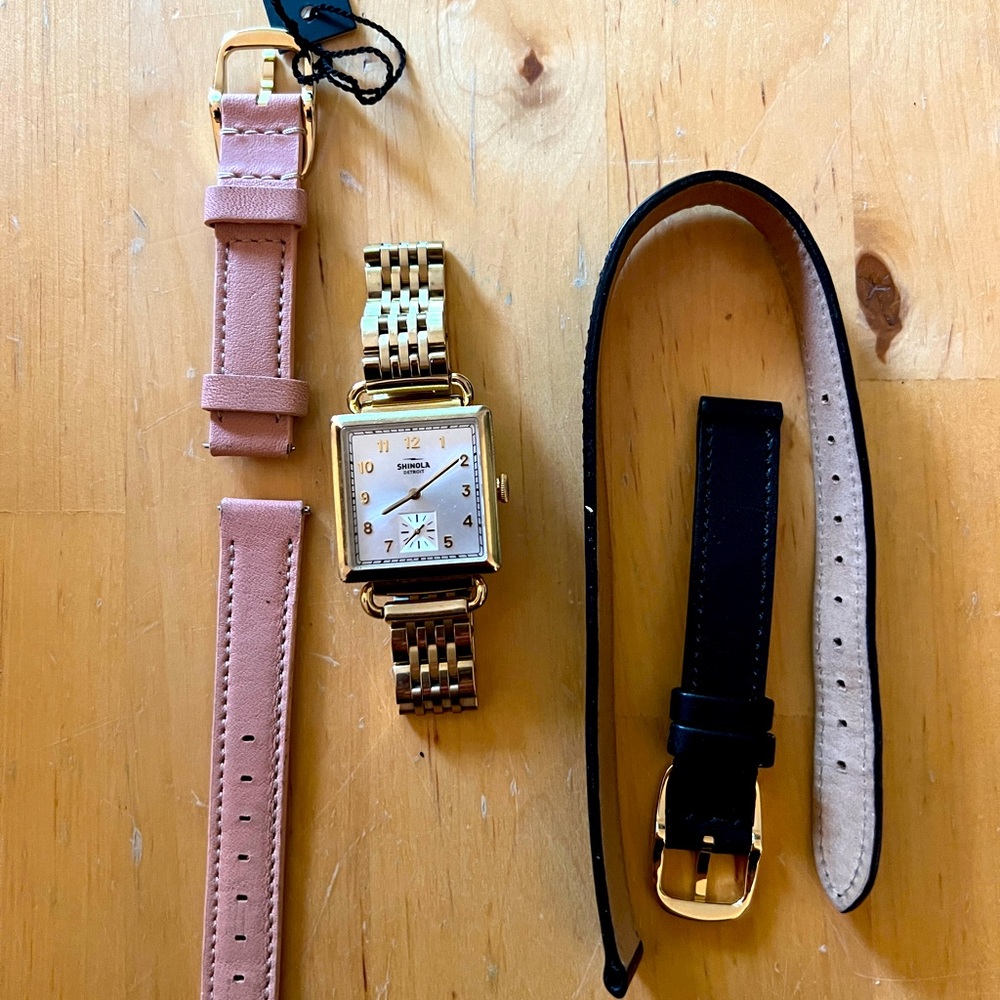 Shinola Cass watch bundle.